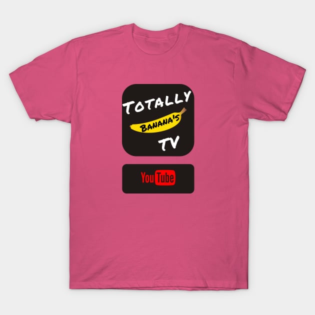 TBTV Banana with Font Logo T-Shirt by TBTV/Merch